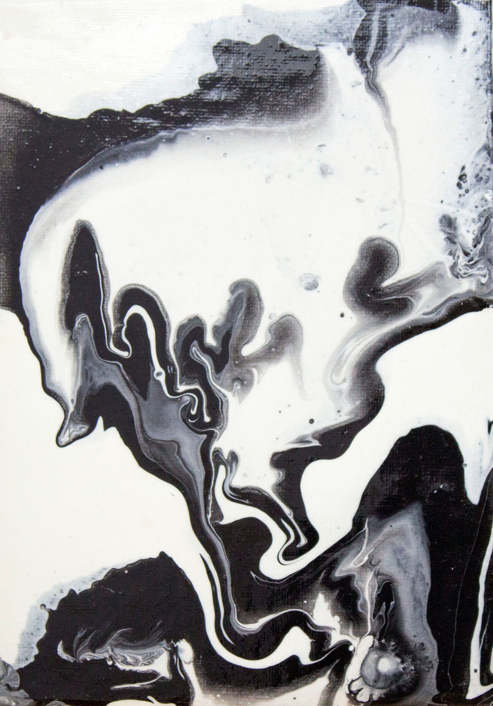 The Black And White Experiments #1 | Original Painting