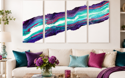 How to Choose Abstract Art for a Small Space